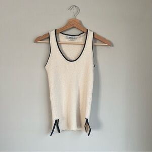 Zara Italian Yard Knit Tank Top Size Medium
